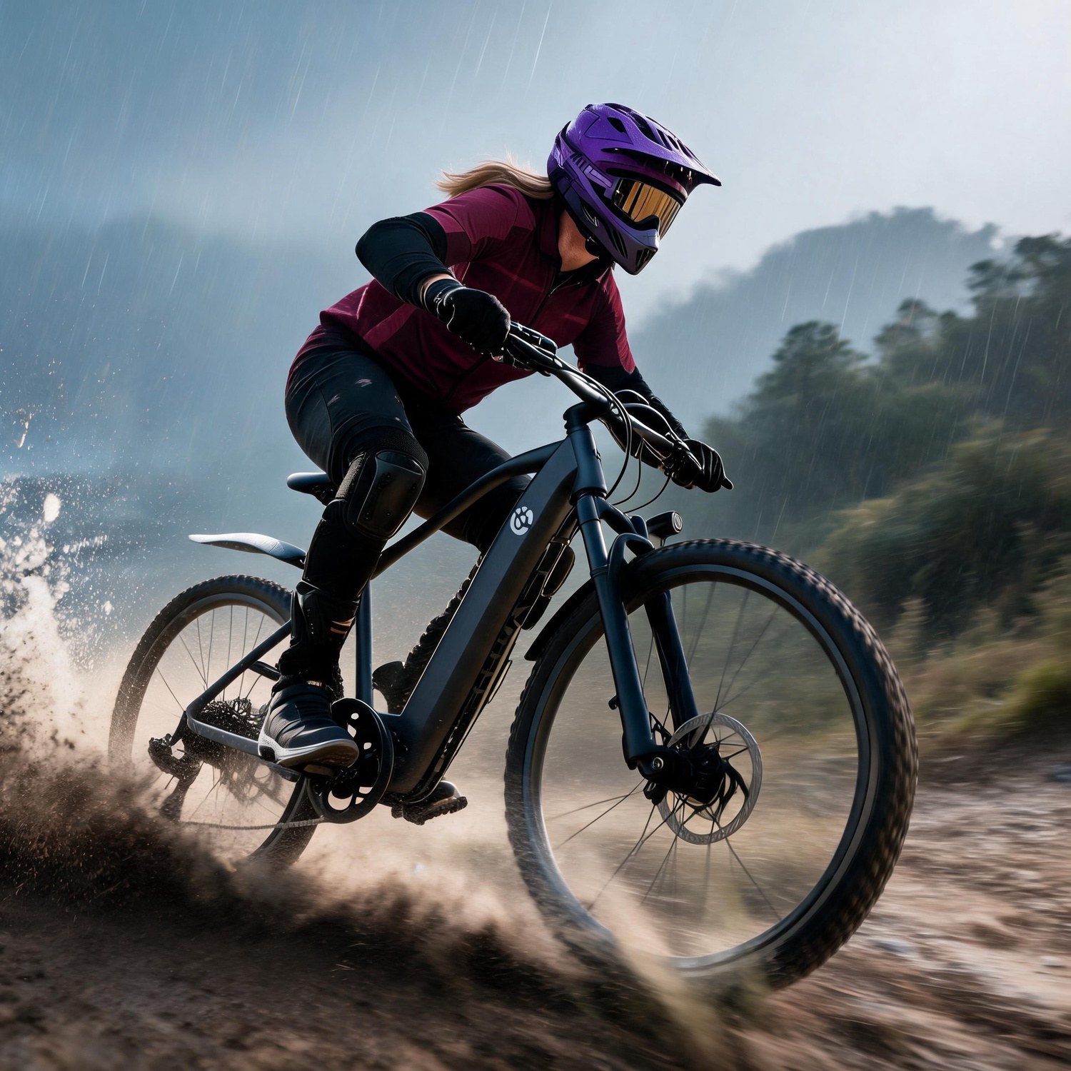 Cycling Gear Warehouse - Vélo électrique tout-terrain confortable pour longues