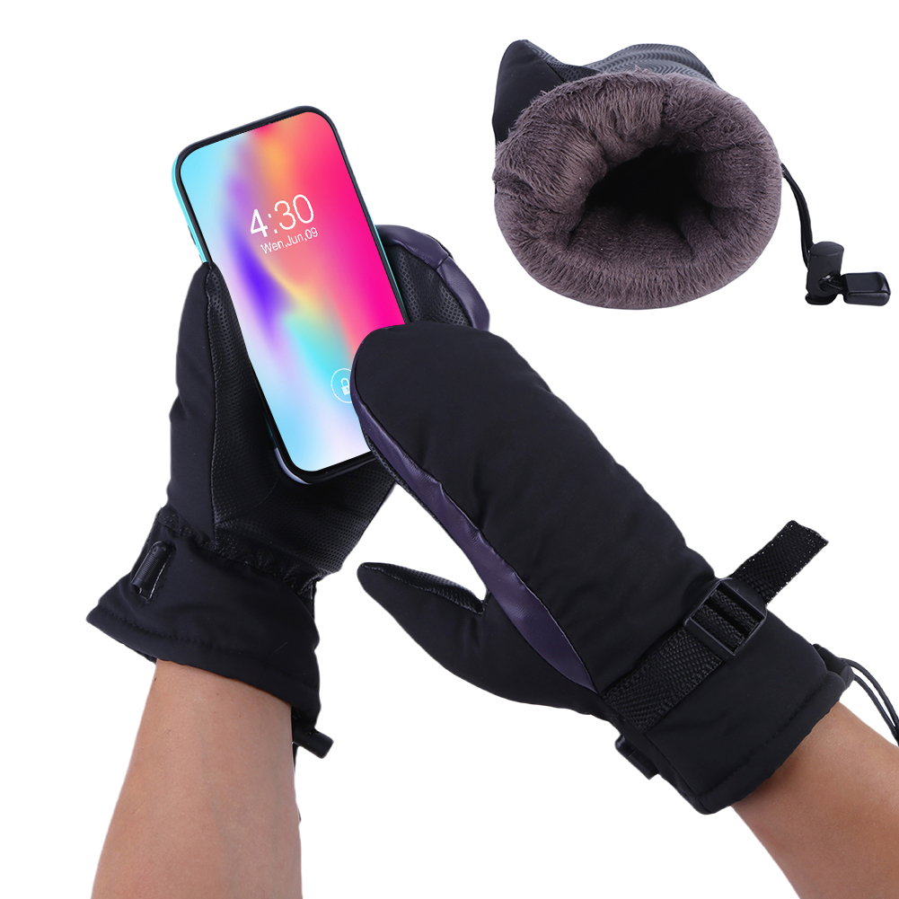 Cycling Gear Temperature - Gants chauffants électriques à chargement USB,