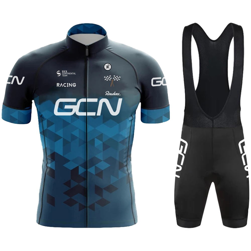 Cycling Gear Material - RAUDAXGCN-Ensemble de vélo à manches courtes