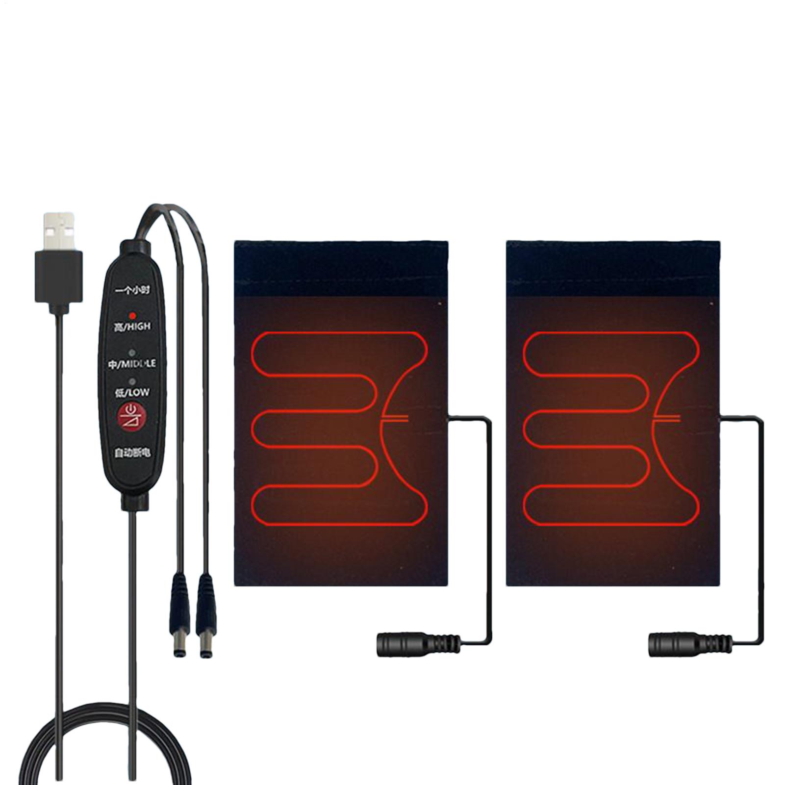 Cycling Gear Temperature - Chauffe-guidon 5V pour moto, couvre-poignées chauffantes,