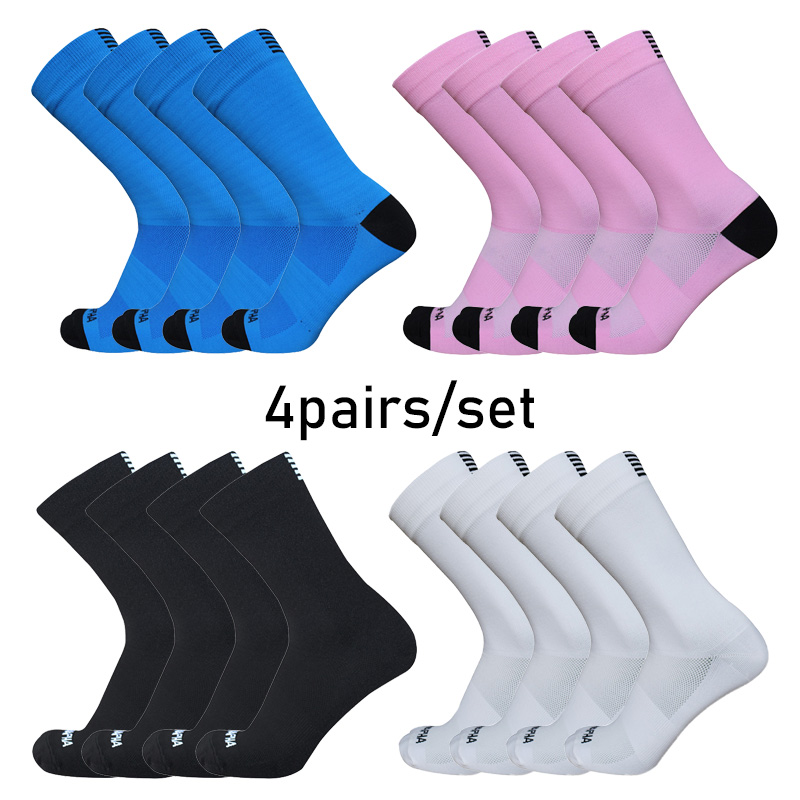 Ykyw Cycling Gear - Chaussettes de cyclisme respirantes de haute
