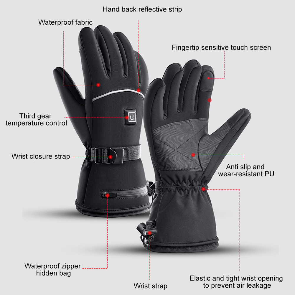 Gants chauffants à écran tacti - Cycling Gear Temperature avis et prix