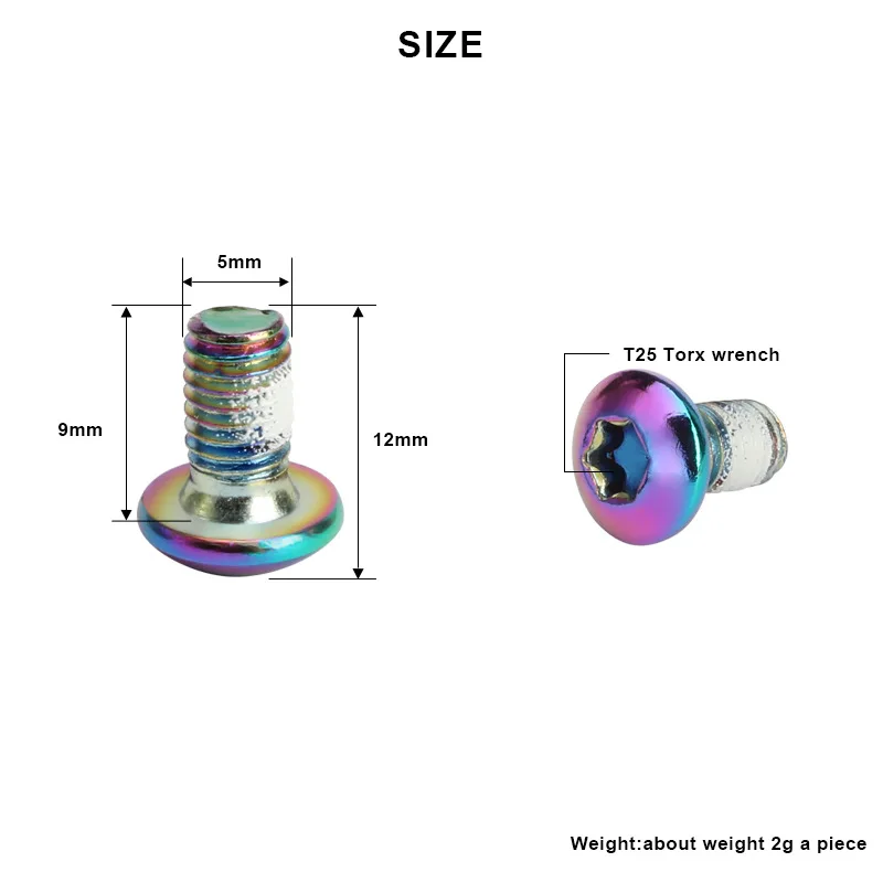 Vis Torx T25 M5x9mm en acier i - Xc Mtb Gear avis et prix