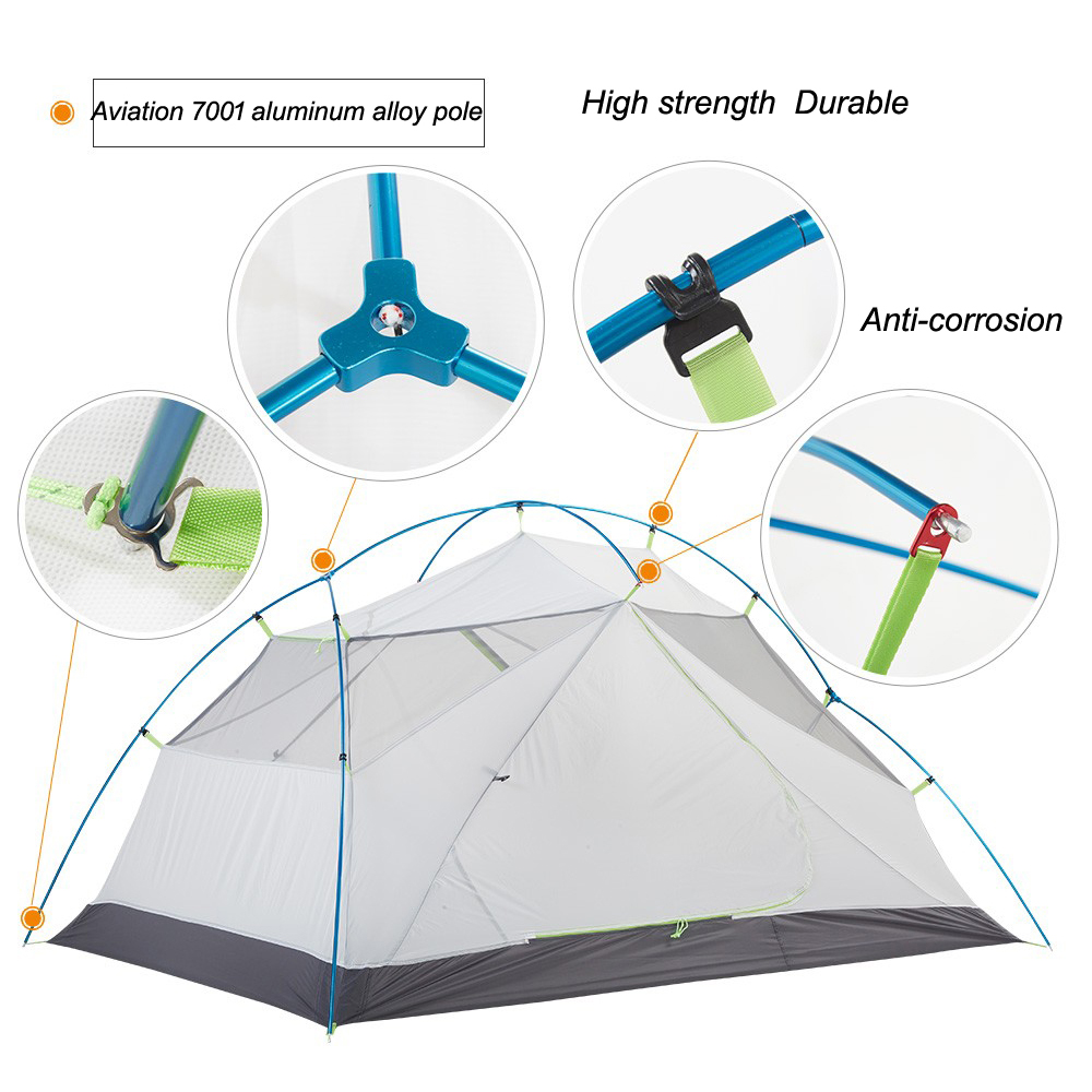 ASTA GEAR Greenmountain 2 Tent - Cycling Gear Needed avis et prix